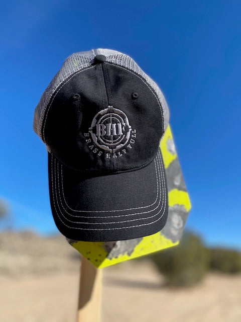 BHF Washed Trucker Cap - Black/Charcoal